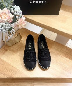 CHANEL Chanel 25ss New Early Spring Double C Color blocked Cotton Twill Soft Woven Fisherman90azjzau