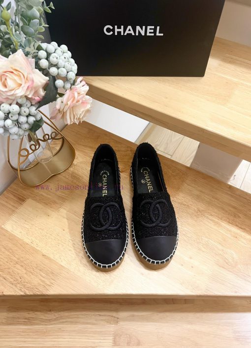 CHANEL Chanel 25ss New Early Spring Double C Color blocked Cotton Twill Soft Woven Fisherman90azjzau - Image 2