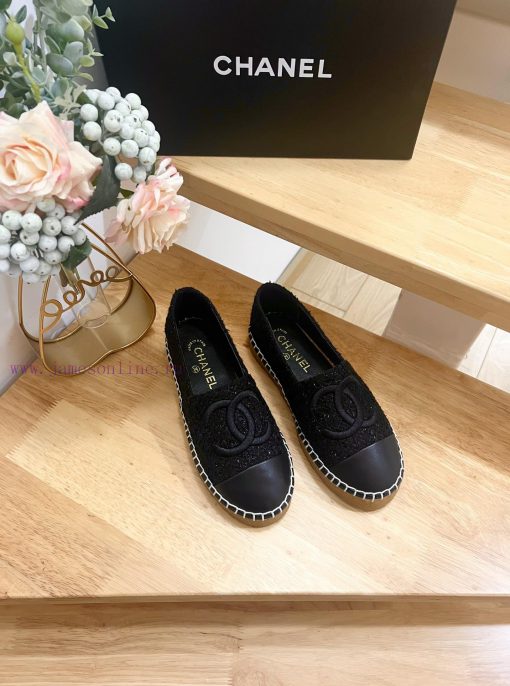 CHANEL Chanel 25ss New Early Spring Double C Color blocked Cotton Twill Soft Woven Fisherman90azjzau - Image 3