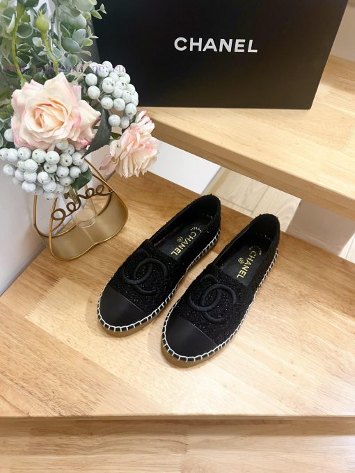 CHANEL Chanel 25ss New Early Spring Double C Color blocked Cotton Twill Soft Woven Fisherman90azjzau - Image 4