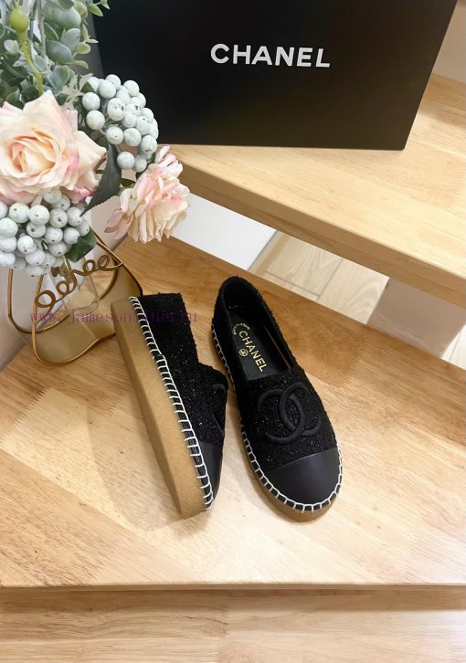 CHANEL Chanel 25ss New Early Spring Double C Color blocked Cotton Twill Soft Woven Fisherman90azjzau - Image 6