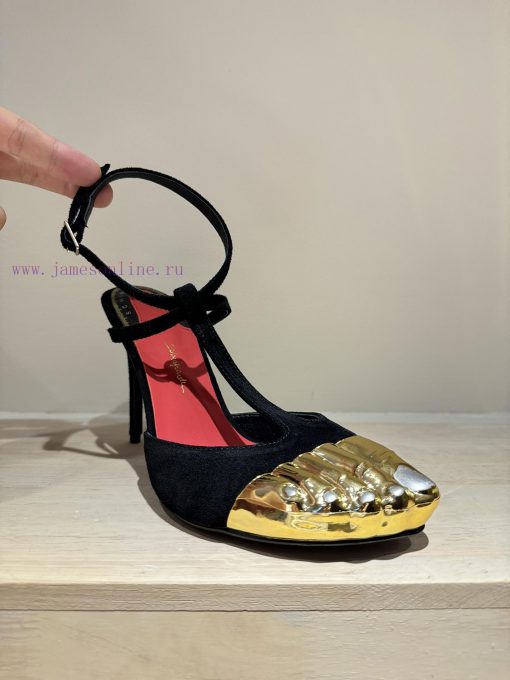 A beauty that does not belong to this worldSharparili Golden Elf Golden Toe High HeelsThe mov30tqwvp - Image 8
