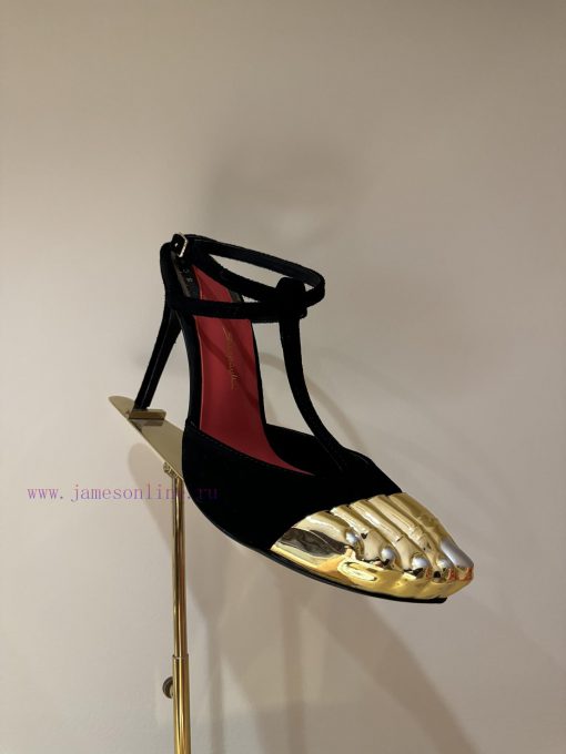 A beauty that does not belong to this worldSharparili Golden Elf Golden Toe High HeelsThe mov30tqwvp - Image 10