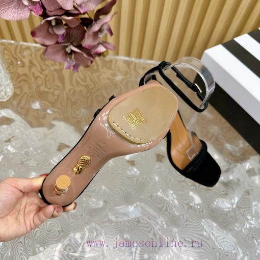 Aquazzura 2024 New Top Pineapple Women's Hollow High Heel Sandals Original 1:1 Open Mold Hee8ust5zgi - Image 10