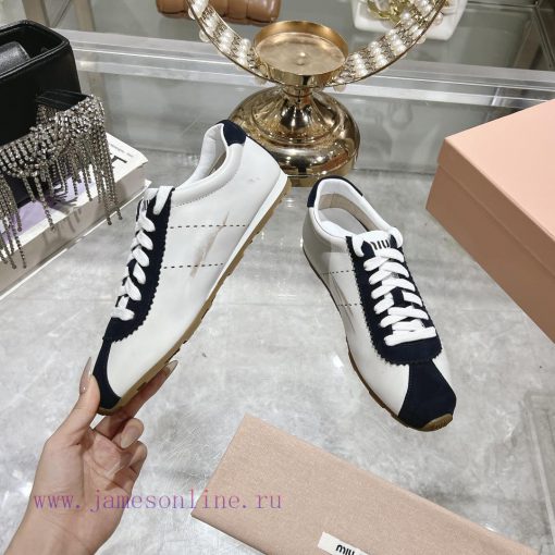 MiuMiu 25 new casual shoes are comfortable, breathable, simple, retro and fashionable on thenmsfbzyu - Image 3