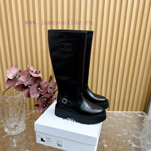 2024 Synchronized Autumn/Winter New Celine | Celine 24 Autumn/Winter New Product Thick Botto4sk1orth