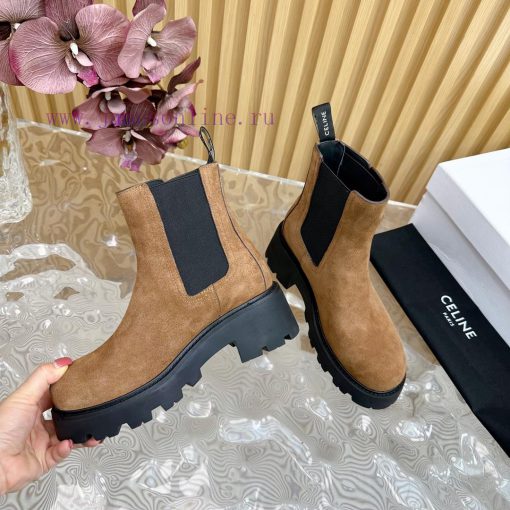 2024 Synchronized Autumn/Winter New Celine | Celine 24 Autumn/Winter New Product Thick Botto1muoyssm - Image 7