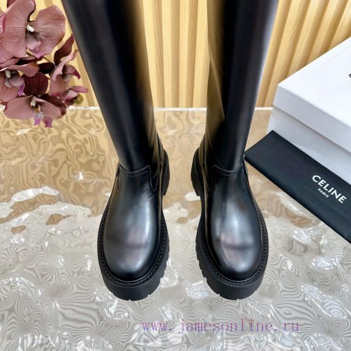 2024 Synchronized Autumn/Winter New Celine | Celine 24 Autumn/Winter New Product Thick Botto4sk1orth - Image 6