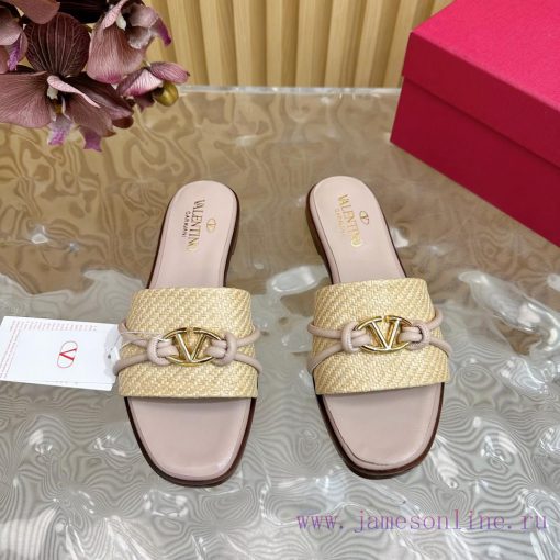 -- New Warren——————2024 Top Quality Valentino Woven Slippers with Exquisite Texture ️ Very e0krews9d - Image 6