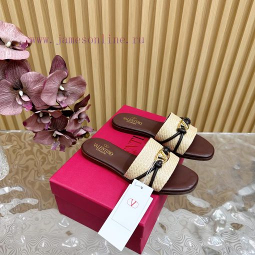 -- New Warren——————2024 Top Quality Valentino Woven Slippers with Exquisite Texture ️ Very e9zjj80zz - Image 2