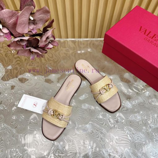 -- New Warren——————2024 Top Quality Valentino Woven Slippers with Exquisite Texture ️ Very e0krews9d - Image 10