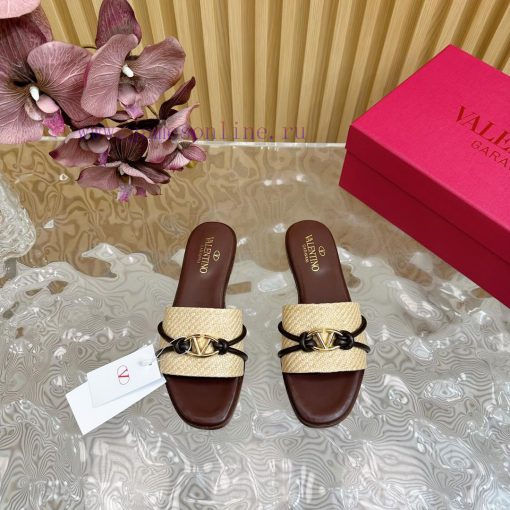 -- New Warren——————2024 Top Quality Valentino Woven Slippers with Exquisite Texture ️ Very e9zjj80zz - Image 5