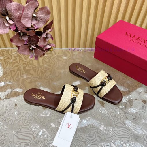 -- New Warren——————2024 Top Quality Valentino Woven Slippers with Exquisite Texture ️ Very e9zjj80zz - Image 7