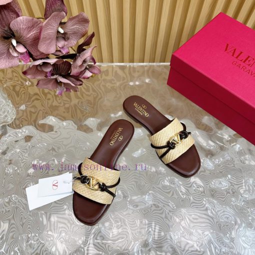 -- New Warren——————2024 Top Quality Valentino Woven Slippers with Exquisite Texture ️ Very e9zjj80zz - Image 8