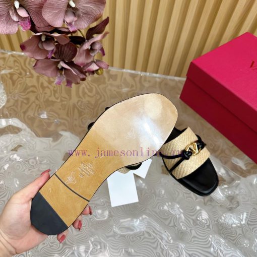 -- New Warren——————2024 Top Quality Valentino Woven Slippers with Exquisite Texture ️ Very e3d5tlw5p - Image 10