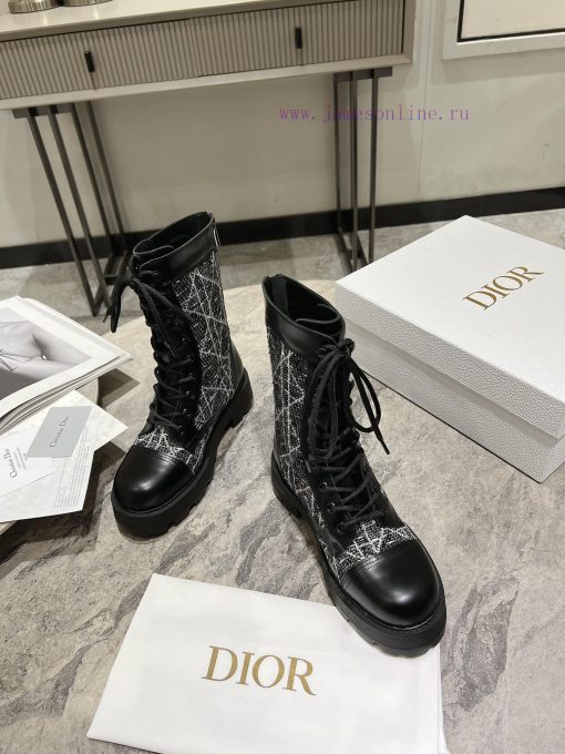 Dior 2025 Early Spring New Martin Boots Short BootsMartin boots that are immediately desiredae4hcda9 - Image 4