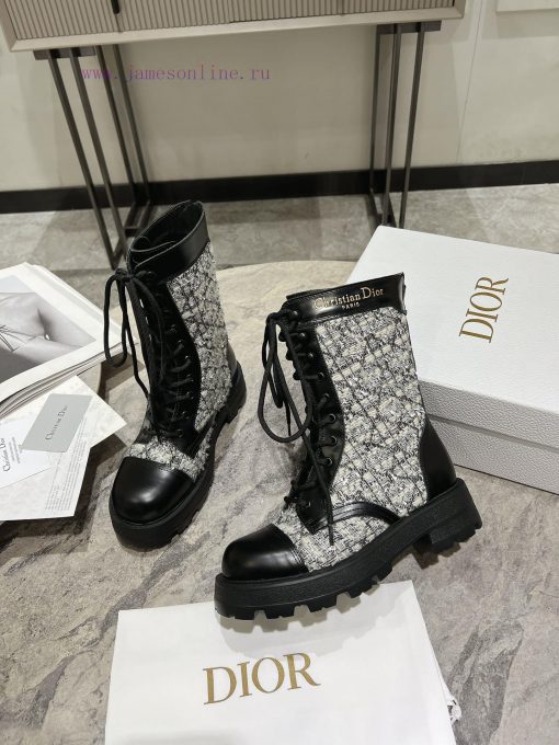 Dior 2025 Early Spring New Martin Boots Short BootsMartin boots that are immediately desiredmz8c6atd - Image 5