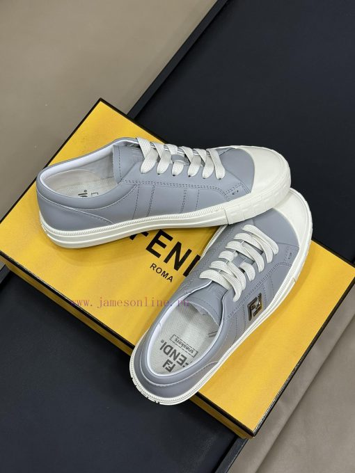 Fendi SS25 small board shoesA super delicate item made of calf leather materialThe FF hardwaurtkhu5f - Image 4