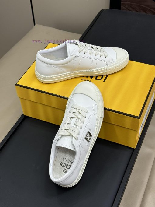 Fendi SS25 small board shoesA super delicate item made of calf leather materialThe FF hardwa3anxj48p - Image 6