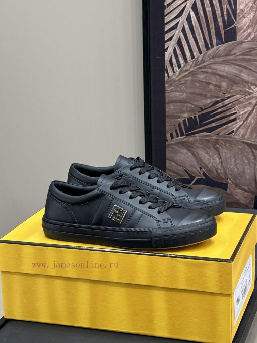 Fendi SS25 small board shoesA super delicate item made of calf leather materialThe FF hardwa9ar2273a - Image 2