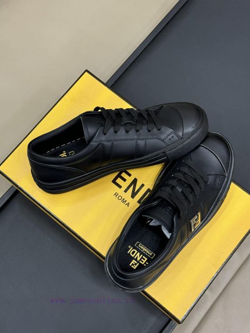 Fendi SS25 small board shoesA super delicate item made of calf leather materialThe FF hardwa9ar2273a - Image 4