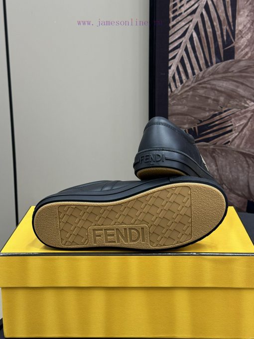 Fendi SS25 small board shoesA super delicate item made of calf leather materialThe FF hardwa9ar2273a - Image 7