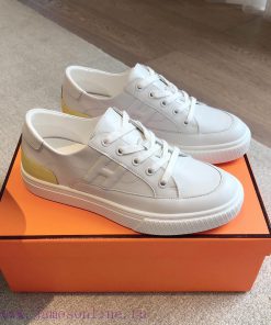 Men's 20 official website limited edition couple's H home 24ss autumn and winter white shoesopvi8p5v