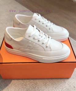 Men's 20 official website limited edition couple's H home 24ss autumn and winter white shoes0amj3emv