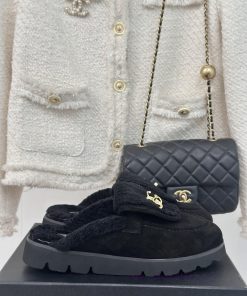 Chanel | Chanel Classic backpack buckle flip coverThick bottomed wool semi trailerI can't lig9pairwq