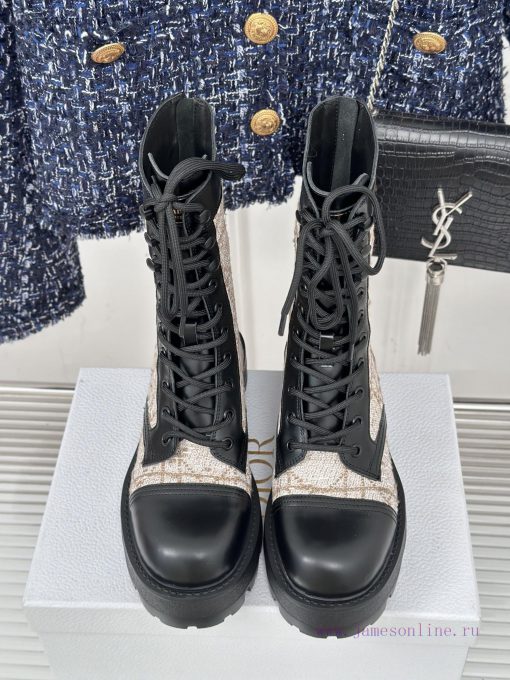 Dior/Dior Classic Autumn/Winter Retro Short BootsThere are not many classic boots from D famohg9aiul - Image 7