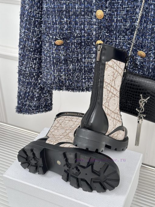 Dior/Dior Classic Autumn/Winter Retro Short BootsThere are not many classic boots from D famohg9aiul - Image 10