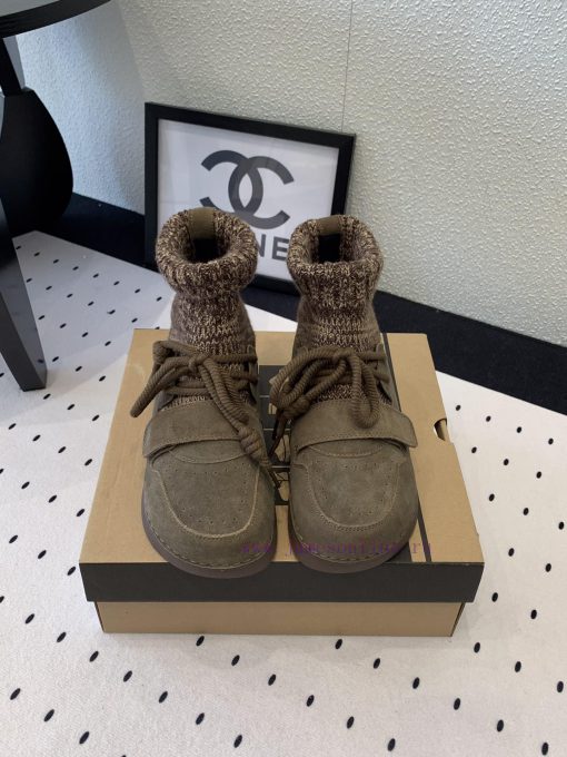 UGG's new fashionable boots with yarn splicing are ugly and cute, making them look great forgrbln5o0 - Image 2