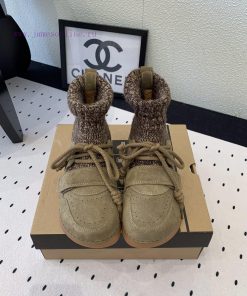 UGG's new fashionable boots with yarn splicing are ugly and cute, making them look great forn2o1re0r