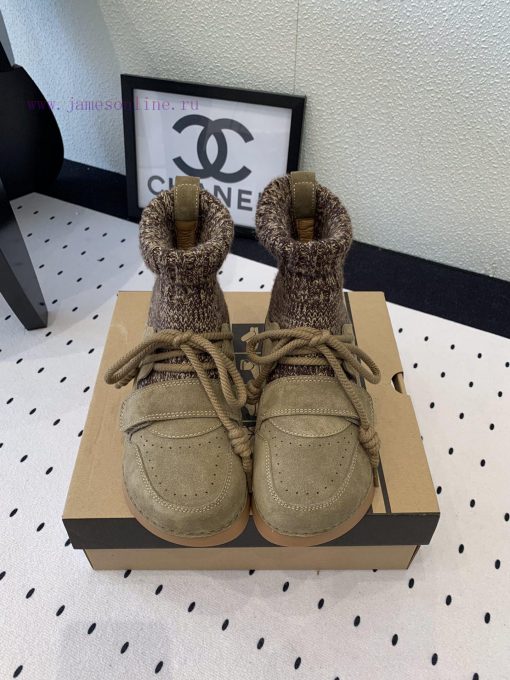 UGG's new fashionable boots with yarn splicing are ugly and cute, making them look great forn2o1re0r