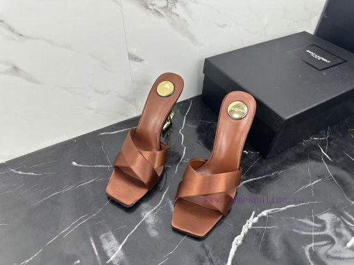 Saint Laurent24 new products Square toe high heels are simply perfect and easy to handleReal2oy5fath - Image 7