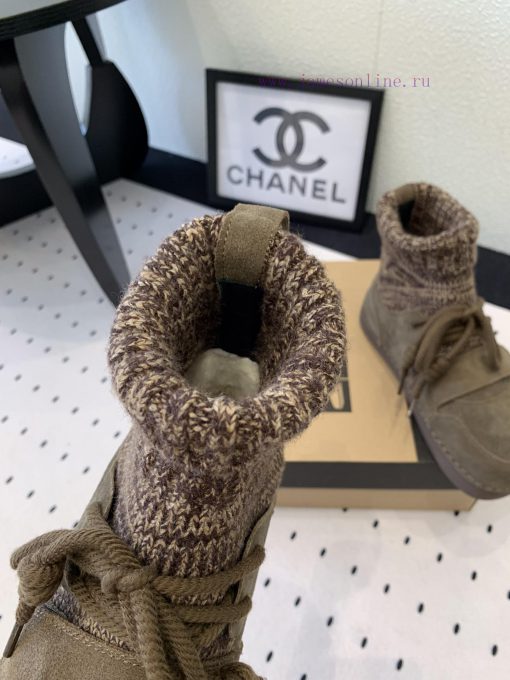 UGG's new fashionable boots with yarn splicing are ugly and cute, making them look great forgrbln5o0 - Image 8