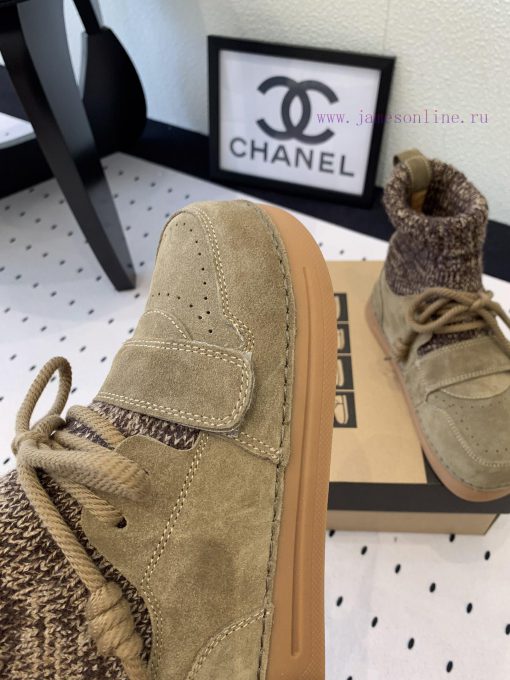 UGG's new fashionable boots with yarn splicing are ugly and cute, making them look great forn2o1re0r - Image 8