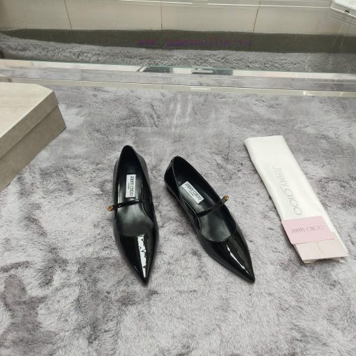JIMMY CHOO Versatile Charm High Heels, made of brushed leather material to achieve the class5kbb8ocj - Image 2