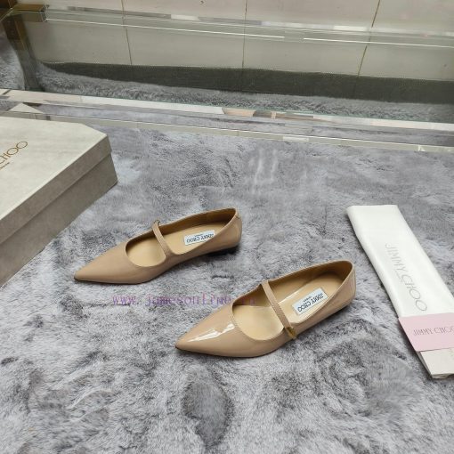 JIMMY CHOO Versatile Charm High Heels, made of brushed leather material to achieve the class291qzxzz - Image 3