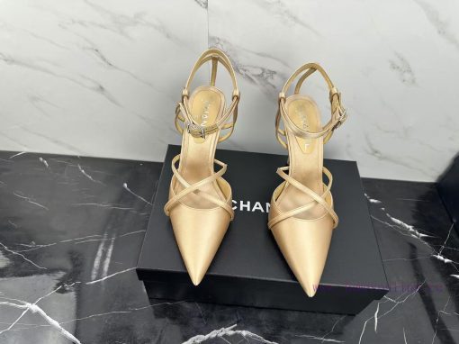 CHANEL24 new products Pointed high heels are simply perfect and easy to handleReal silk exud2hirbyb0