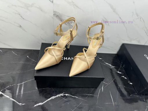 CHANEL24 new products Pointed high heels are simply perfect and easy to handleReal silk exud2hirbyb0 - Image 3