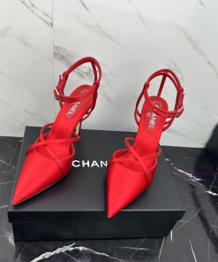 CHANEL24 new products Pointed high heels are simply perfect and easy to handleReal silk exud7rmpeols
