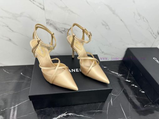 CHANEL24 new products Pointed high heels are simply perfect and easy to handleReal silk exud2hirbyb0 - Image 5