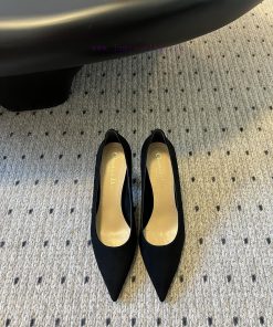 Purchasing agentDior 25 Early Spring Tribes Collection Cat Heel Pointed Single Shoes Women'sqbknfti8