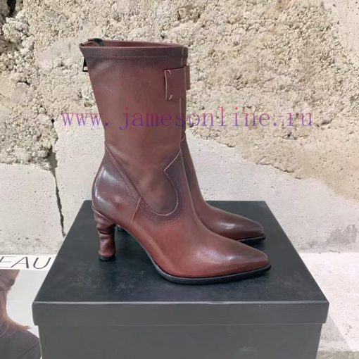 Top qualitya.s 98 fw24 new arrival～ A. S 98 2024 Autumn/Winter New High Heel Pointed Short Btm6rc2bu - Image 3