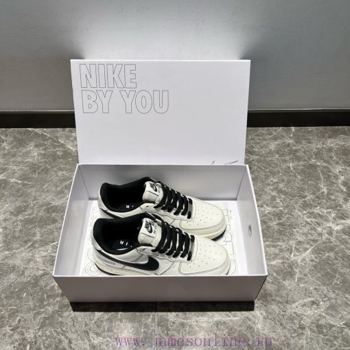 The top of the line Nike Air Force 1 Low 07 x Balenciaga White and Black Double Hook Air Forlknjebxj - Image 3