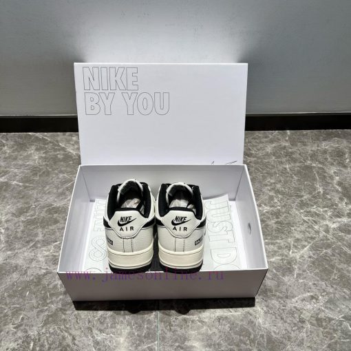 The top of the line Nike Air Force 1 Low 07 x Balenciaga White and Black Double Hook Air Forlknjebxj - Image 9