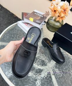 Yuan ️𝗖𝗛𝗔𝗡𝗘𝗟𝟐 4B Chanel high school retro loafersChanel's Granny Chanel is a big head loafer07krqg1d