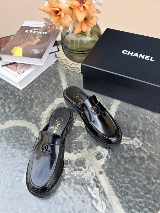 Yuan ️𝗖𝗛𝗔𝗡𝗘𝗟𝟐 4B Chanel high school retro loafersChanel's Granny Chanel is a big head loafer2ox3r0zq - Image 4