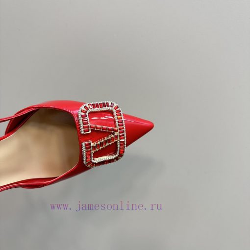 𝑉𝐴𝐿𝐸𝑁𝑇𝐼𝑁𝑂 Warren rhinestone V-button sandals, the latest series from V Home, can be said to fn31xg1z - Image 10